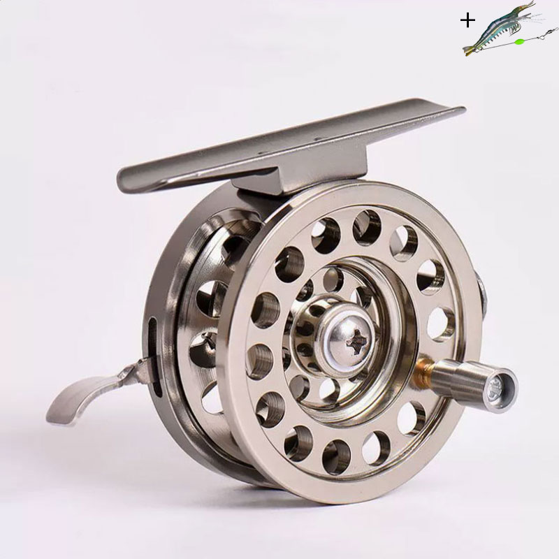 Ice Fishing Line - Carretilha de Pesca com Freio Frontal