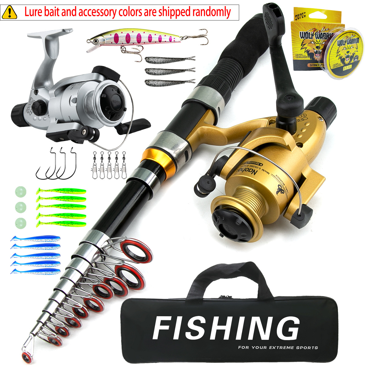 Freshwater Line - Vara de Pesca Telescópica Portátil de