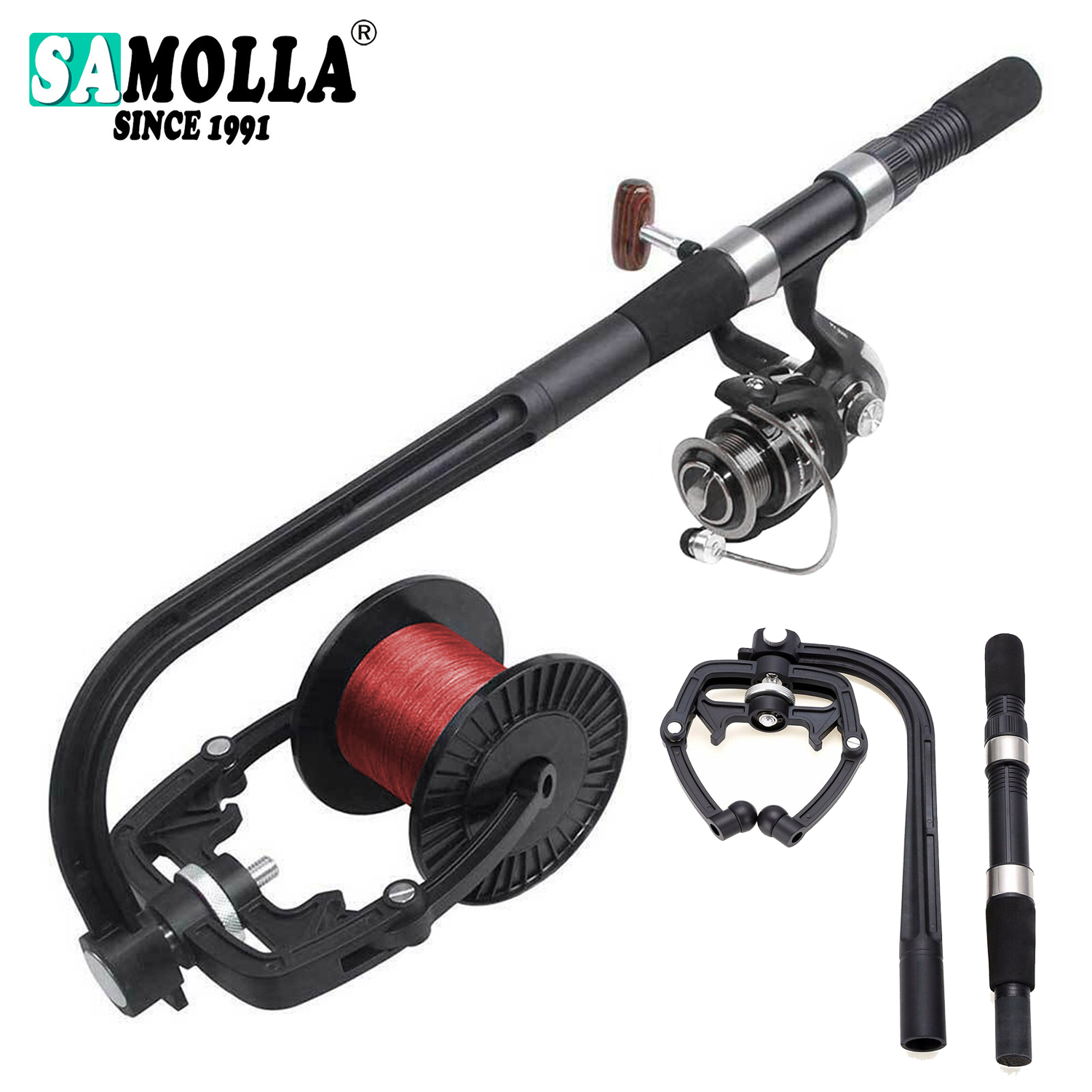 Linha de pesca spooler para fi - Fishing Line Dispenser avaliação e preço