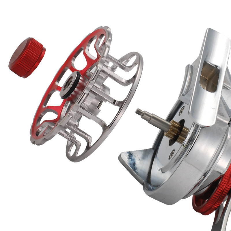 Carretilha de Pesca em Metal C - Ice Fishing Line avaliação e preço